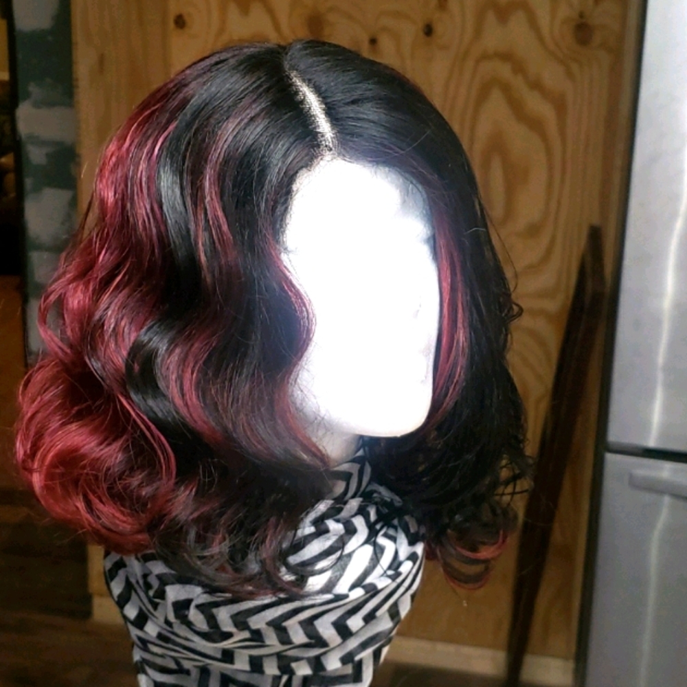 COPY - Side part wavy wig